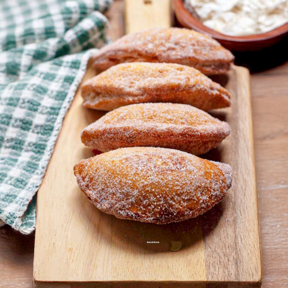 Raviola di Ricotta fritta